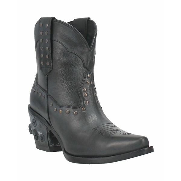 ディンゴ レディース ブーツ＆レインブーツ シューズ Women's Trick R Treat Leather Narrow Calf Boots Black