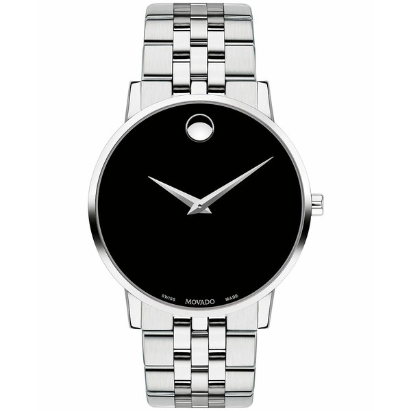 モバド メンズ 腕時計 アクセサリー Men's Swiss Museum Classic Stainless Steel Bracelet Watch 40mm Stainless Steel