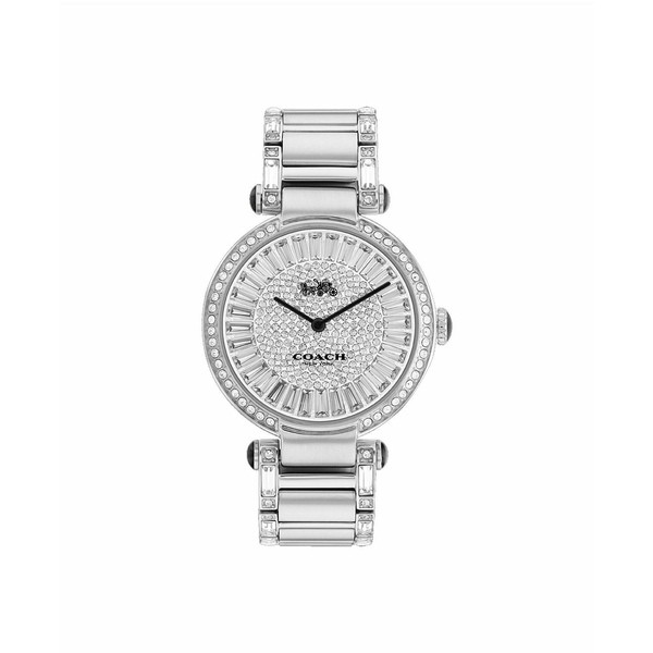 コーチ レディース 腕時計 アクセサリー Women's Cary Stainless Steel Bracelet Watch 34mm Stainless Steel