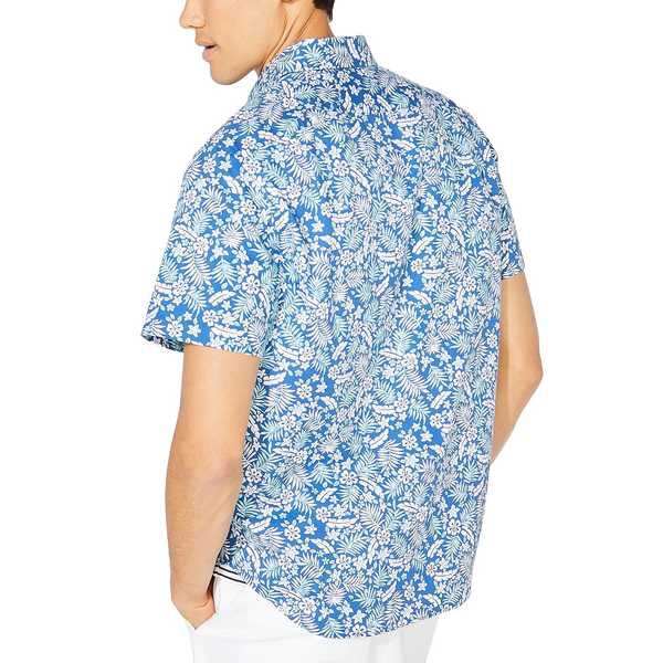 新作定番 ナウティカ Blue Sail Tropical Floral-Print Shirt, Created for Macy's True Blueの通販はau PAY マーケット - asty｜商品ロットナンバー：496064131 メンズ シャツ トップス Men's 低価大特価