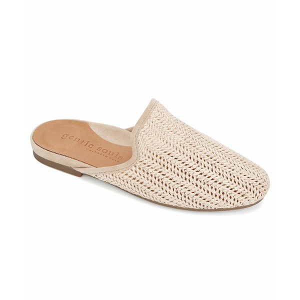 ジェントルソウルズ レディース サンダル シューズ by Kenneth Cole Women's Eugene Woven Slide Flats Corn