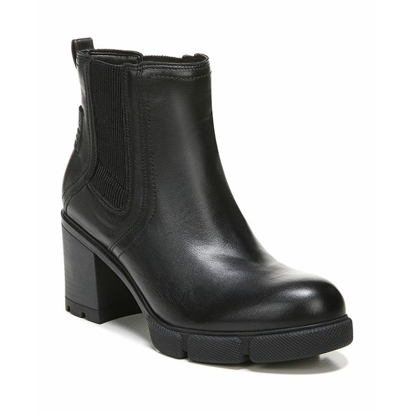 ナチュライザー レディース ブーツ＆レインブーツ シューズ Mindy Booties Black Leather