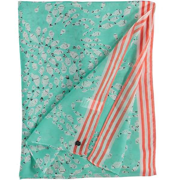 お得在庫 フラース Gone Fishing Scarf Turquoiseの通販はau PAY マーケット - asty|商品ロットナンバー:494145463 レディース マフラー・ストール・スカーフ アクセサリー 高品質在庫