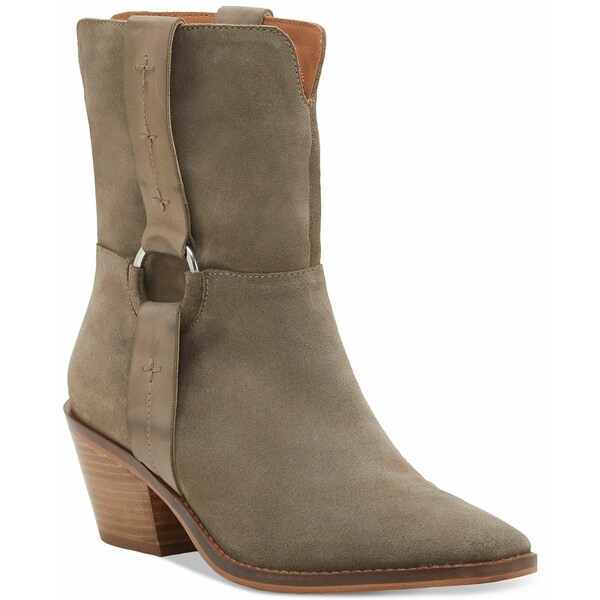 ラッキーブランド レディース ブーツ＆レインブーツ シューズ Women's Kamaree Booties Green Tea