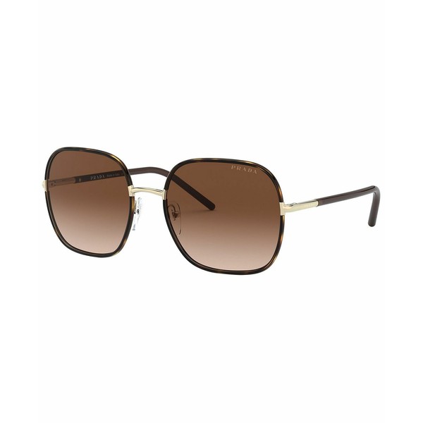 プラダ レディース サングラス＆アイウェア アクセサリー Women's Sunglasses, 0PR 67XS HAVANA/BROWN GRADIENT