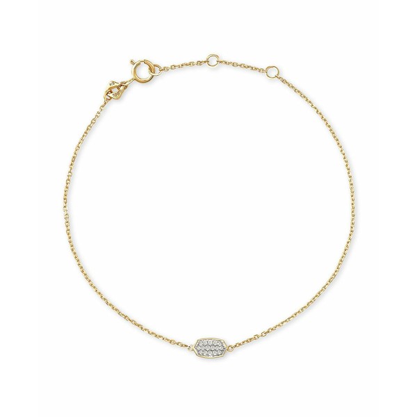 ケンドラスコット レディース ブレスレット・バングル・アンクレット アクセサリー Millicent Delicate Chain Bracelet (1/20 ct. t.w.)