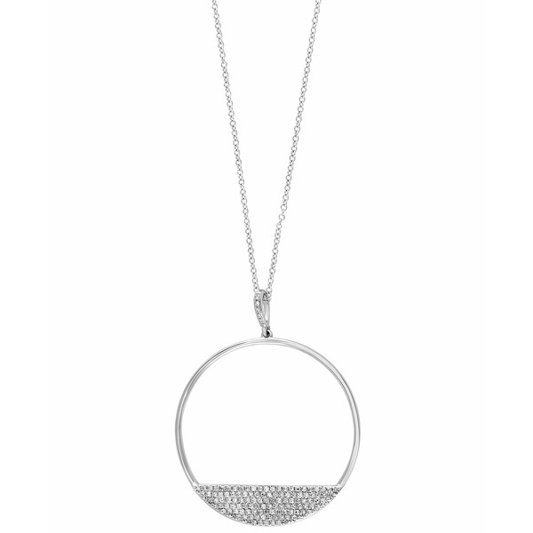 エフィー コレクション レディース ネックレス・チョーカー・ペンダントトップ アクセサリー EFFY® Diamond Pavé Circle 18"