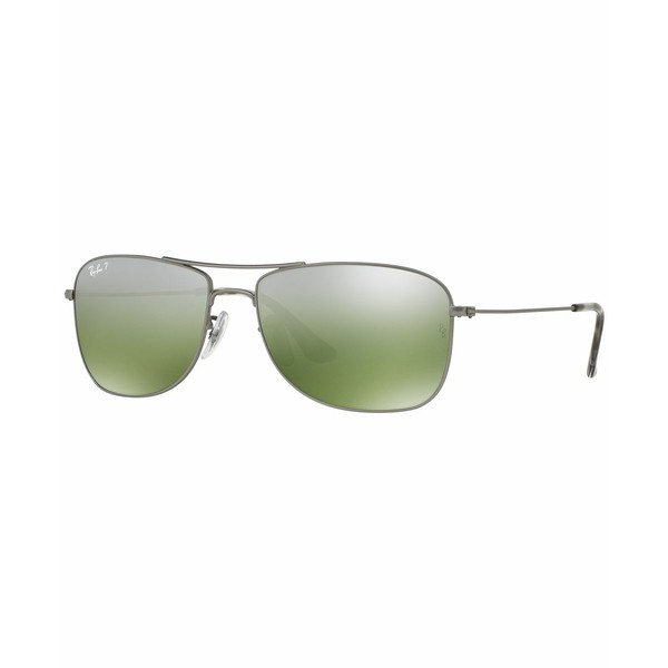 レイバン レディース サングラス＆アイウェア アクセサリー Polarized Sunglasses, RB3543 GUNMETAL/GREEN MIRROR POLAR