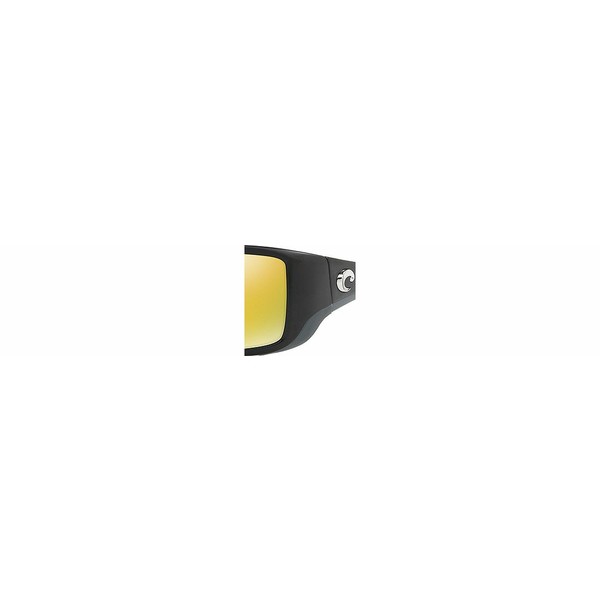 コスタデルマール メンズ サングラス・アイウェア アクセサリー Polarized Sunglasses, BLACKFIN 62 BLACK MATTE/YELLOW MIR POL