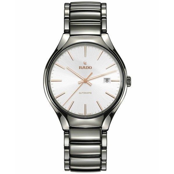 ラド メンズ 腕時計 アクセサリー Men's Swiss Automatic True Plasma High-Tech Ceramic Bracelet Watch 40mm R27057112 No Color