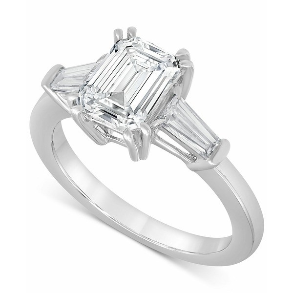 バッジェリーミシュカ レディース リング アクセサリー Certified Lab Grown Diamond Engagement Ring (2-1/2 ct. t.w.) in 14k White Go