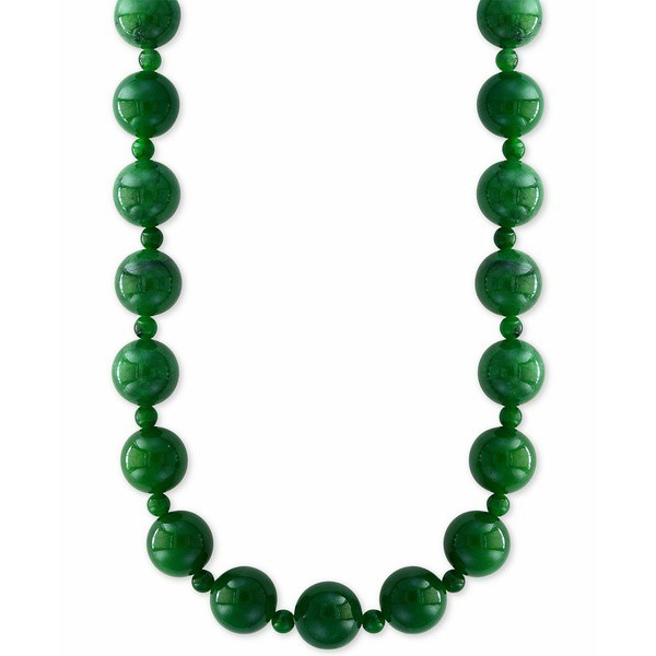 エフィー コレクション レディース ネックレス・チョーカー・ペンダントトップ アクセサリー EFFY® Jade (4 & 10mm) Bead 20" Statem