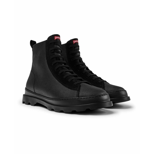 カンペール メンズ ブーツ＆レインブーツ シューズ Men's Brutus Hombre Lace Up Boots Black