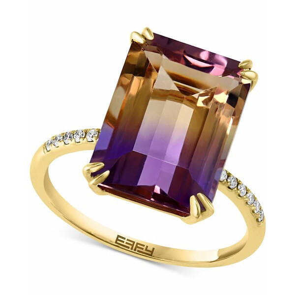 エフィー コレクション レディース リング アクセサリー EFFY® Ametrine (9-5/8 ct. t.w.) & Diamond (1/20 ct. t.w.) Ring in 14k G