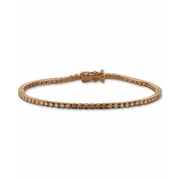 ルヴァン レディース ブレスレット・バングル・アンクレット アクセサリー Chocolate Ombré Diamond Tennis Bracelet (3-1/2 ct.