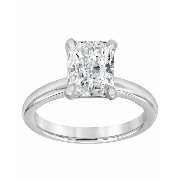 バッジェリーミシュカ レディース リング アクセサリー Certified Lab Grown Diamond Emerald-Cut Solitaire Engagement Ring (3 ct. t.w