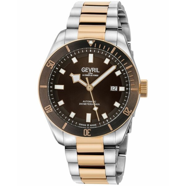 ジェビル メンズ 腕時計 アクセサリー Men's Yorkville Swiss Automatic Two-Tone Stainless Steel Bracelet Watch 43mm Two-Tone