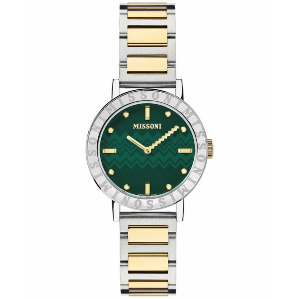 ミッソーニ レディース 腕時計 アクセサリー Women's Swiss M2 Two Tone Stainless Steel Bracelet Watch 35mm Two Tone