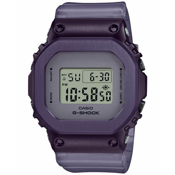 ジーショック レディース 腕時計 アクセサリー Women's Digital Purple Resin Strap Watch 38mm Purple