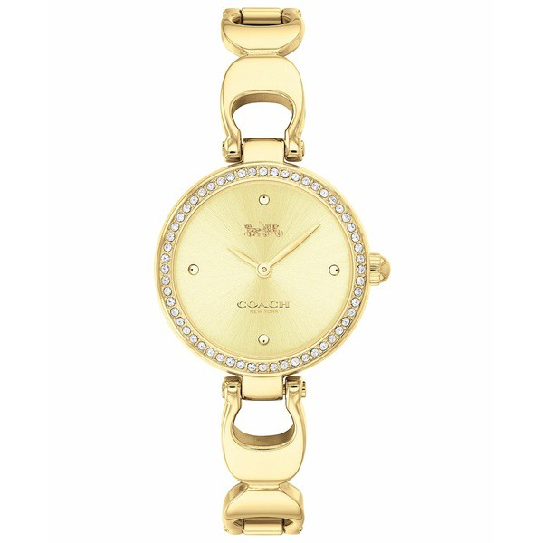 コーチ レディース 腕時計 アクセサリー Women's Park Gold-Tone Bracelet Watch 26mm Gold