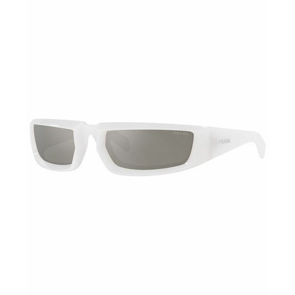 プラダ レディース サングラス＆アイウェア アクセサリー Women's Sunglasses, Runway 63 Opal White