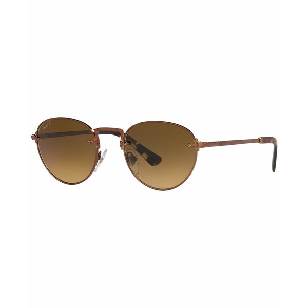 ペルソル レディース サングラス＆アイウェア アクセサリー Unisex Polarized Sunglasses, PO2491S 51 Brown