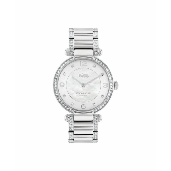 コーチ レディース 腕時計 アクセサリー Women's Cary Stainless Steel Bracelet Watch 34mm Stainless Steel