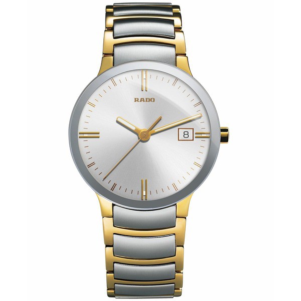 ラド メンズ 腕時計 アクセサリー Watch, Men's Swiss Centrix Two-Tone Stainless Steel Bracelet 38mm R30931103 No Color