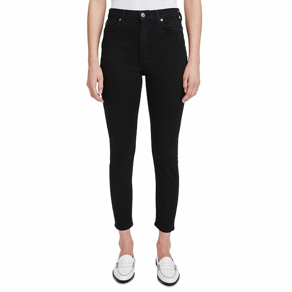 7フォーオールマンカインド レディース デニムパンツ ボトムス Women's High Waist Skinny Ankle Jeans Bairblack