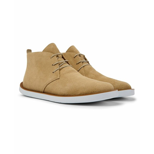 カンペール メンズ ブーツ＆レインブーツ シューズ Men's Wagon Hombre Desert Boots Beige