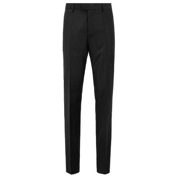 ヒューゴボス メンズ 手袋 アクセサリー BOSS Men's T-Glover3 LC Slim-Fit Formal Wool Trousers Black