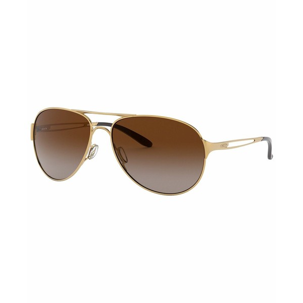 オークリー レディース サングラス＆アイウェア アクセサリー Unisex Pilot Sunglasses, OO4054 60 Caveat Gold-Tone