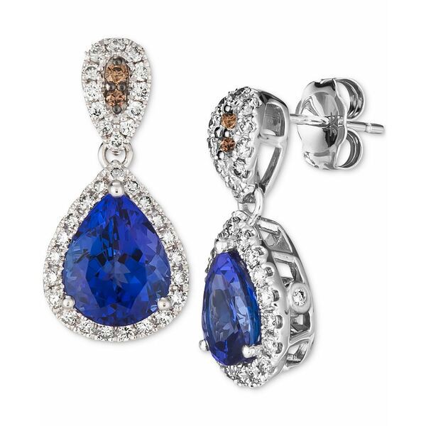 ルヴァン レディース ピアス＆イヤリング アクセサリー Blueberry Tanzanite (2 ct. t.w.) & Diamond (5/8 ct. t.w.) Drop Earrings in 1