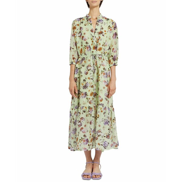 マレーラ レディース ワンピース トップス Fante Floral-Print Dress Pistachio