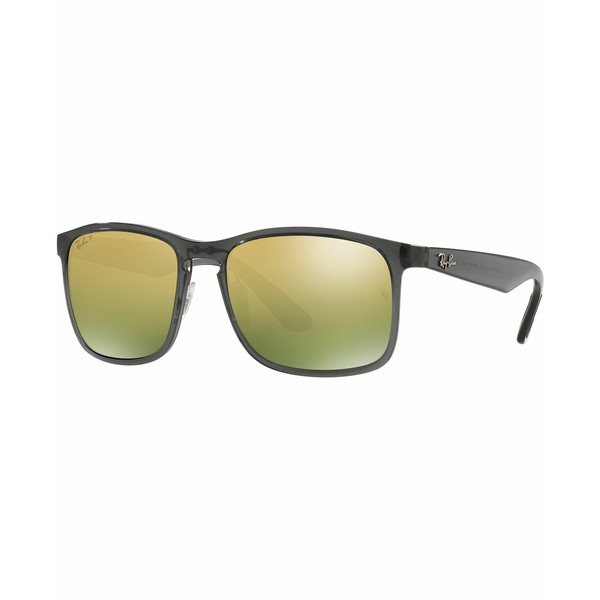 レイバン メンズ サングラス・アイウェア アクセサリー Polarized Sunglasses, RB4264 GREY SHINY/GREEN MIRROR POLAR