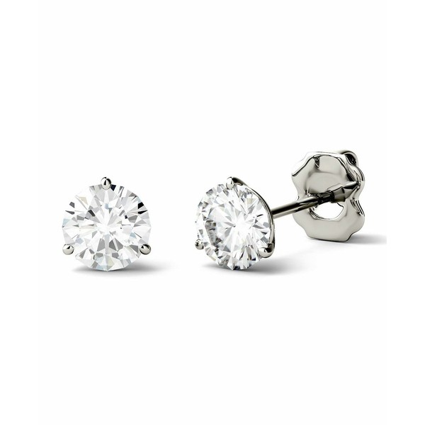 チャールズ アンド コルバード レディース ピアス＆イヤリング アクセサリー Moissanite Martini Stud Earrings (3 ct. t.w. Diamond Eq