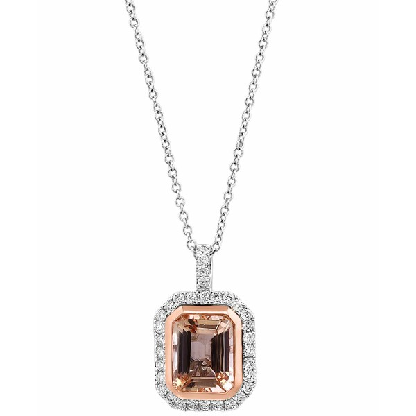 エフィー コレクション レディース ネックレス・チョーカー・ペンダントトップ アクセサリー EFFY® Morganite (2-1/20 ct. t.w.) & D