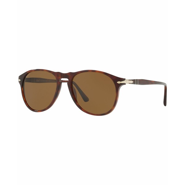 ペルソル メンズ サングラス・アイウェア アクセサリー Sunglasses, PO6649S BROWN/BROWN POLARIZED