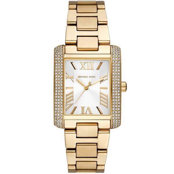 マイケルコース レディース 腕時計 アクセサリー Women's Emery Three Hand Gold-Tone Stainless Steel Bracelet Watch 40mm Gold-Tone