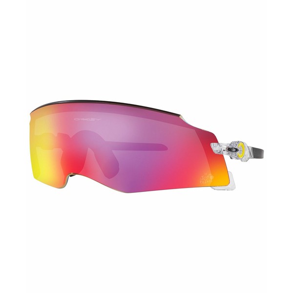 オークリー メンズ サングラス・アイウェア アクセサリー Men's Sunglasses, 2022 Tour De France Oakley Kato 0 Clear