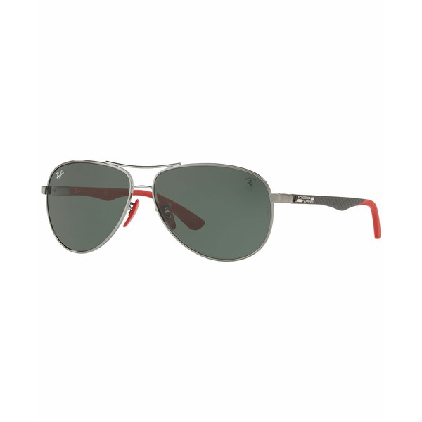 レイバン メンズ サングラス・アイウェア アクセサリー Sunglasses, RB8313M SCUDERIA FERRARI COLLECTION GUNMETAL/GREEN