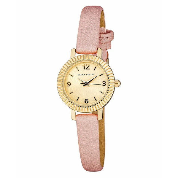 特売 ローラアシュレイ レディース 腕時計 アクセサリー Women S Coin Edge Bezel Pink Polyurethane Strap Watch 26mm Pink 在庫有 Prawasnow In