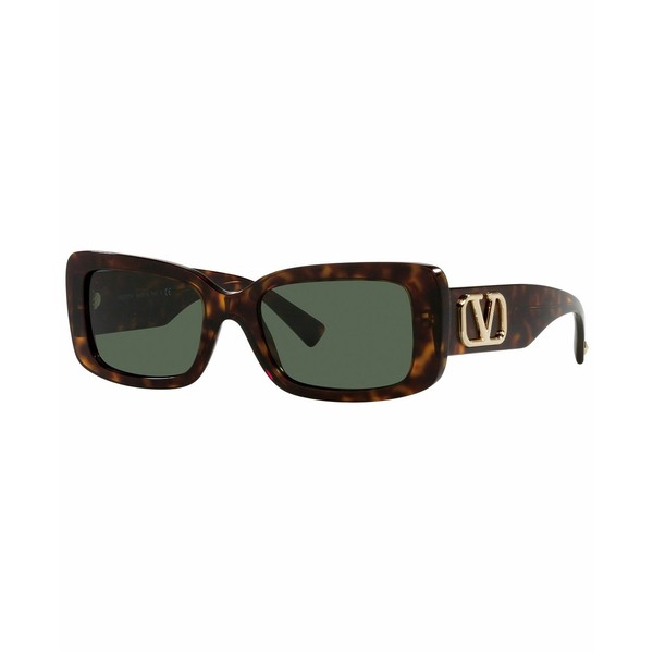 ヴァレンティノ レディース サングラス＆アイウェア アクセサリー Women's Sunglasses, VA4108 53 Havana