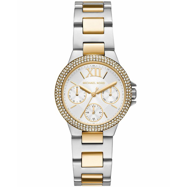 マイケルコース レディース 腕時計 アクセサリー Women's Camille Two-Tone Stainless Steel Bracelet Watch 33mm Two Tone