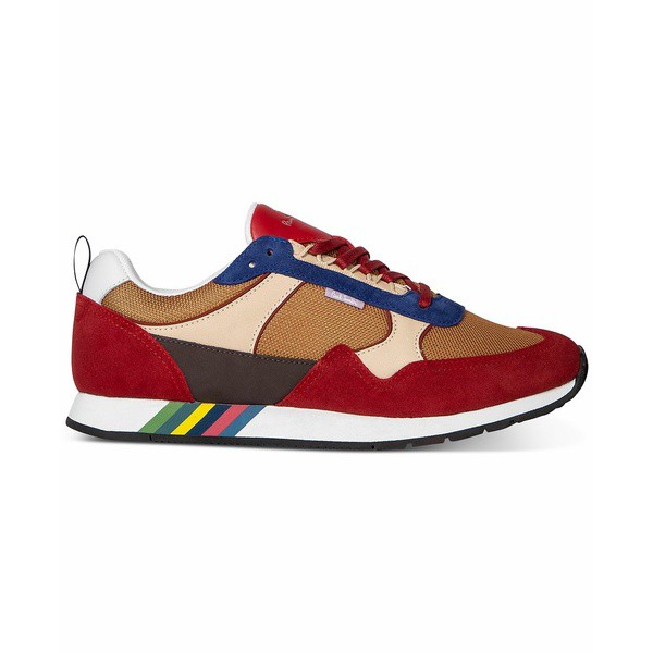 ポールスミス メンズ スニーカー シューズ Men's Multi-Tone Sneaker Red Multi