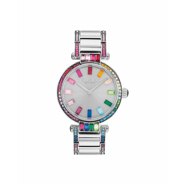 コーチ レディース 腕時計 アクセサリー Women's Cary Stainless Steel Bracelet Watch 34mm Stainless Steel