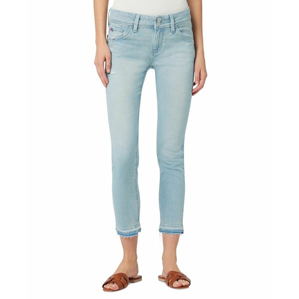 ハドソンジーンズ レディース デニムパンツ ボトムス Women's Collin Frayed Cropped Skinny Jeans Bombshell