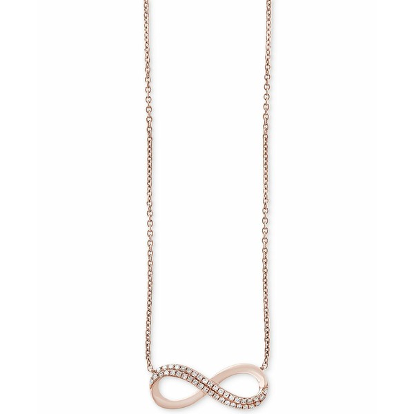 エフィー コレクション レディース ネックレス・チョーカー・ペンダントトップ アクセサリー EFFY® Diamond Infinity Pendant Neckla