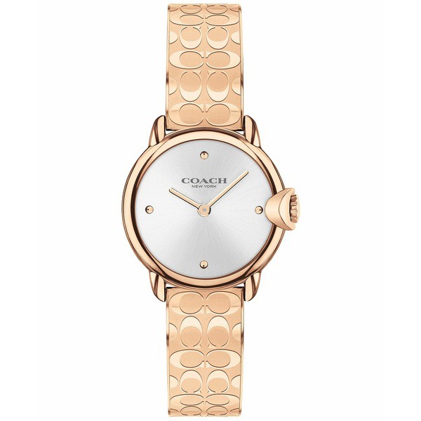 コーチ レディース 腕時計 アクセサリー Women's Arden Rose Gold-Tone Bracelet Watch 28mm Rose Gold