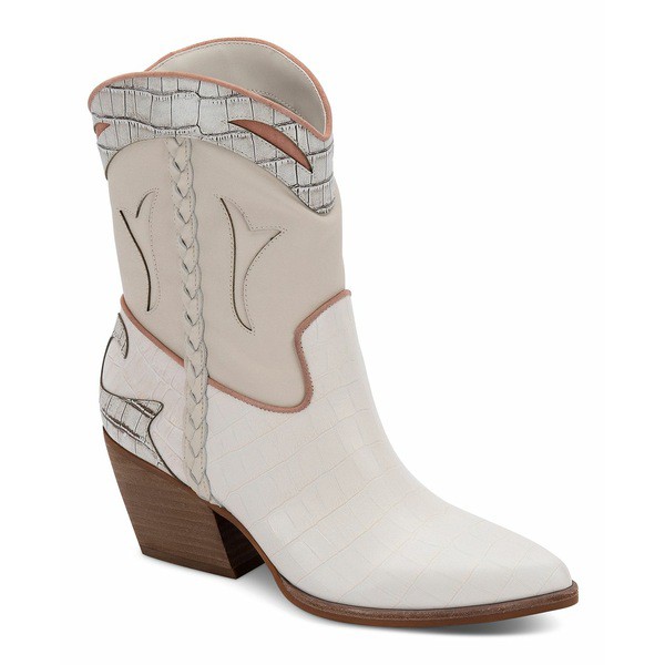 ドルチェヴィータ レディース ブーツ＆レインブーツ シューズ Loral Western Dress Booties Taupe Multi Suede